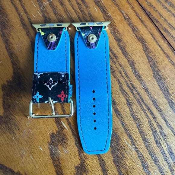 DITM authentic upcycled LV black multicolor mini